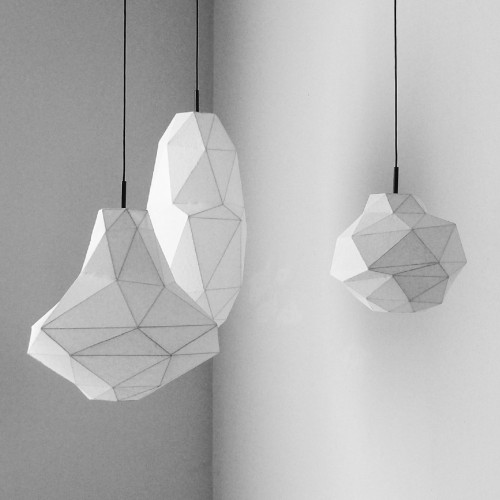 steffi b&uuml;hlmaier steffibuehlmaier - idios - lamp design - 3 pendant lamps