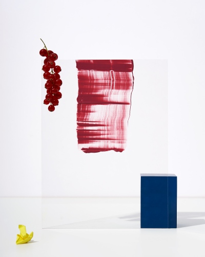 steffi b&uuml;hlmaier steffibuehlmaier - minimal maximal - sculptural art - red paint - paul kusserow