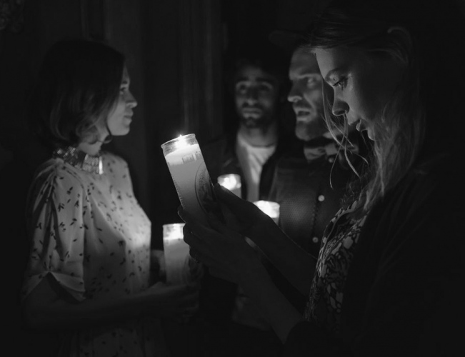 steffi b&uuml;hlmaier steffibuehlmaier - moby m&ouml;we - music video - friends with candles