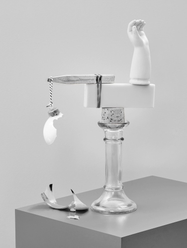 steffi b&uuml;hlmaier steffibuehlmaier - hands on - jewelry installation black and white - christian angl